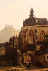 Oberwesel und Burg Schönburg